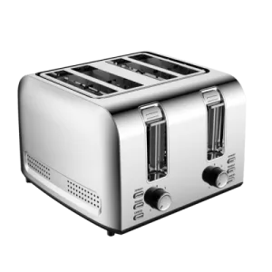 Homex 4-Slice Toaster 1500 W, 7 Control Settings, Silver · 85834
