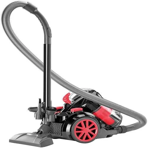 Black+Decker Vacuum Cleaner 1600 W, Red/Black · VM1680-B5 | Display unit, sold as is