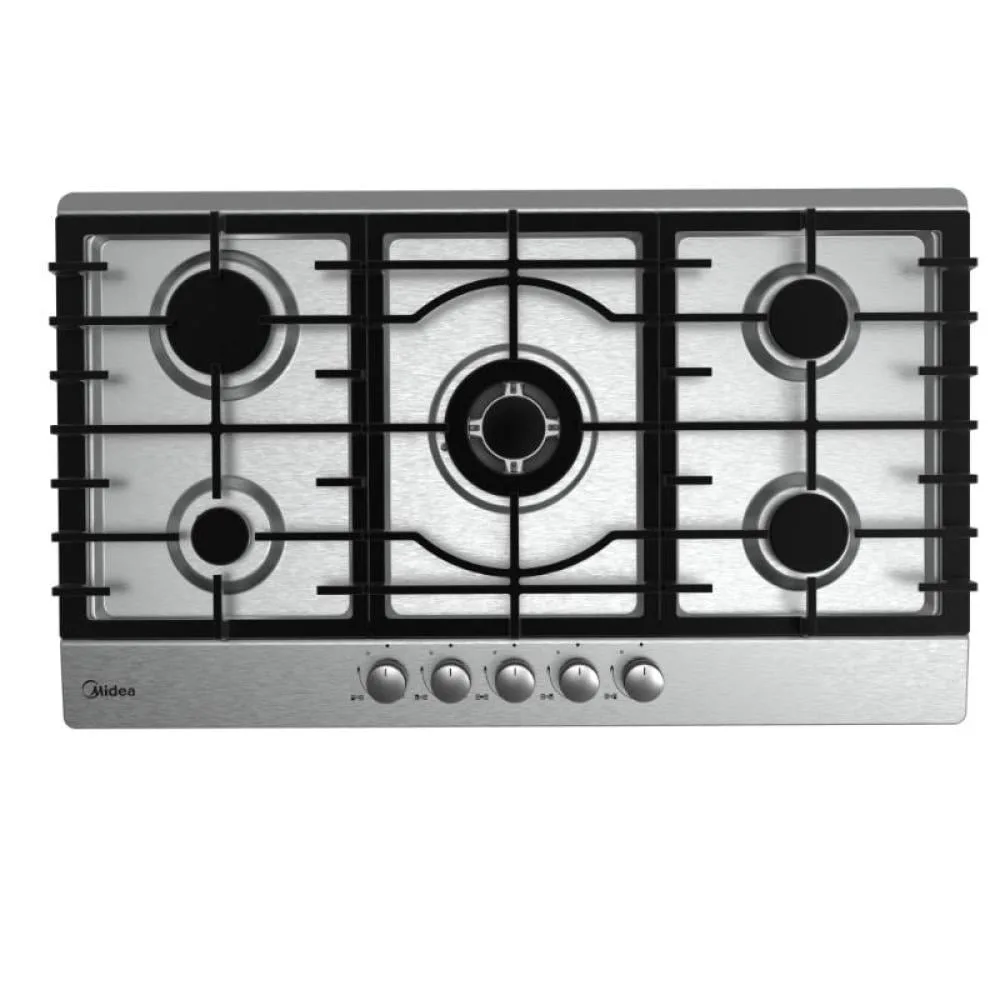 Midea Built-in Gas Hob 90 cm – Auto Ignition, 5 Burners with Function · 90SQ005 | Display unit, sold as is