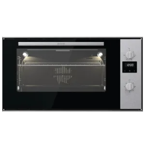 Gorenje Built-in Oven 90 cm, Electric, 9 Functions, Side Knobs, Digital Timer · BO9835E01X