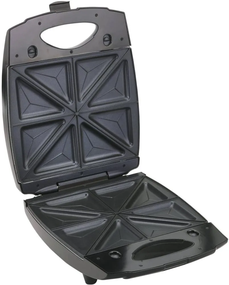 Black+Decker Sandwich Maker & Grill, 4 Slices, 1400 W, Black · TS4080-B5