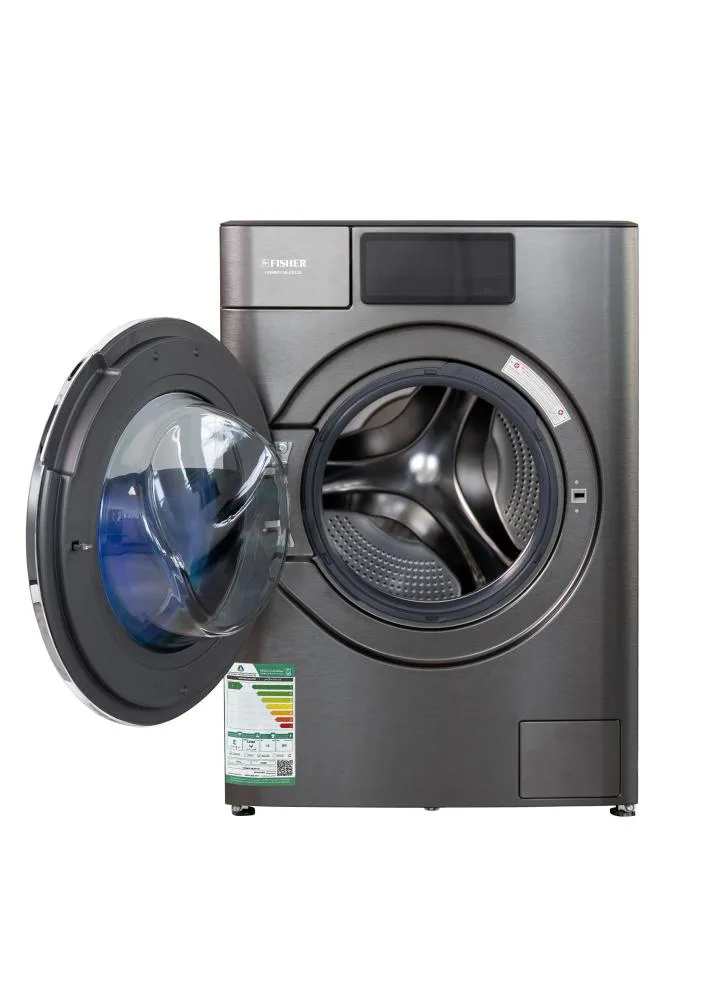 Fisher Front-Load Washing Machine 12 kg, Fisher Automatic 12 kg, 8 kg Drying · FAWMDFMLDD12D