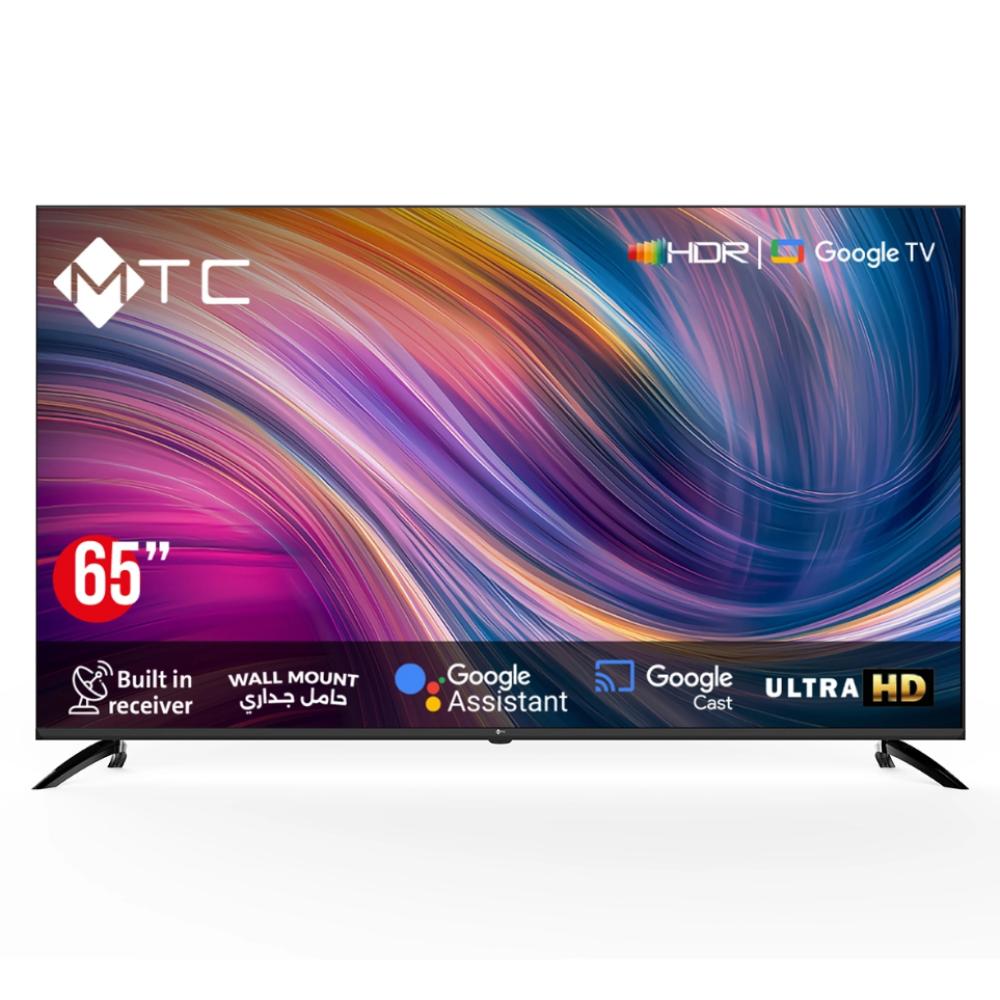 تلفزيون ال أي دي ام تي سي 65 بوصة GOOGLE TV سمارت -UHD صنع في الصين MT65UH450GO