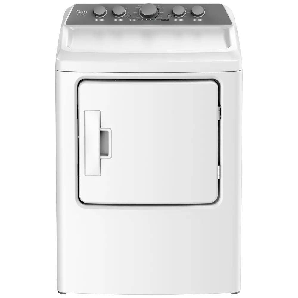 Midea Front-Load Clothes Dryer 12 kg, 8 Programs, White · MD500A120WWSA
