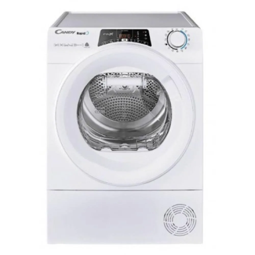 Candy Heat Pump Clothes Dryer 9 kg, White - Wi-Fi - Bluetooth · ROH9A2TCEZ/1-19