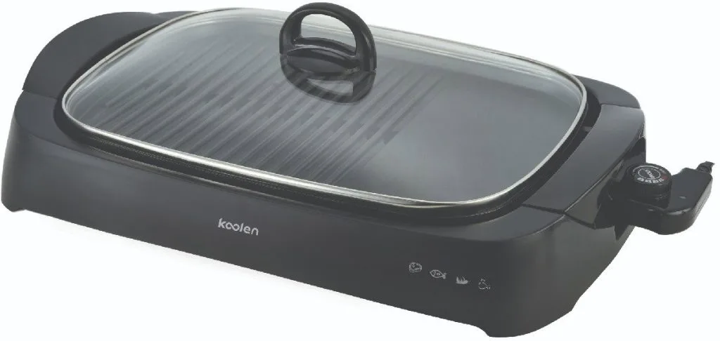 Kolin Electric Grill 2000 W with Glass Lid, Made in China · 816103001