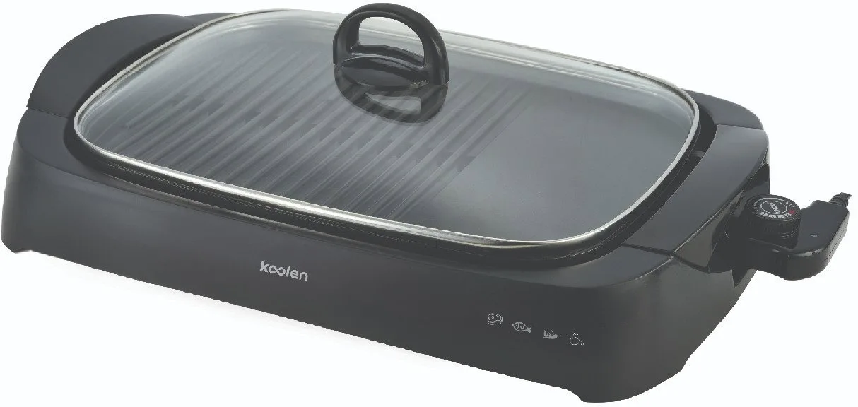 Kolin Electric Grill 2000 W with Glass Lid, Made in China · 816103001