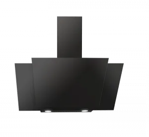 Elba Variety Wall-Mounted Kitchen Hood 90 cm, Black · ASVARIETY90BLACK