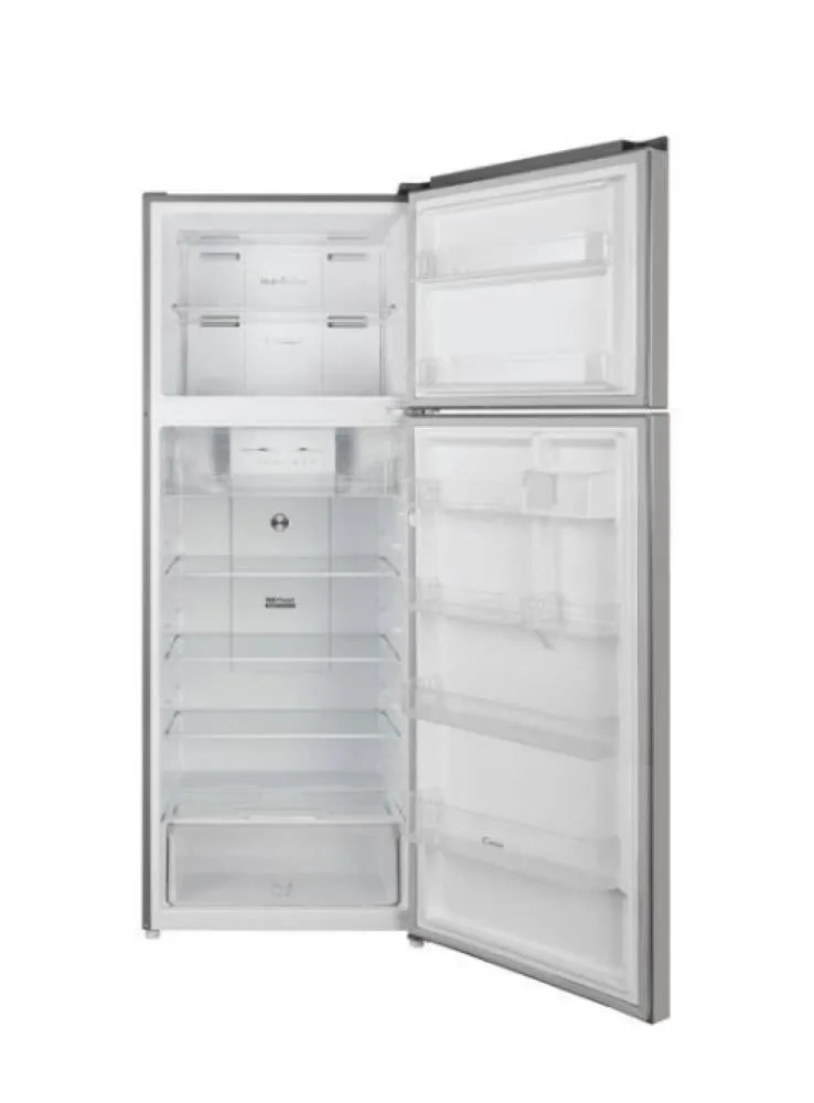 Candy Top-Freezer Refrigerator, Silver, 16.4 cu ft · CDG5T718CS KSA