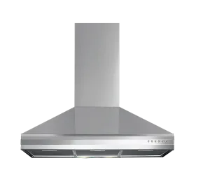 Elba Wall-Mounted Pyramid Kitchen Hood 60 cm · ASSILVER60600