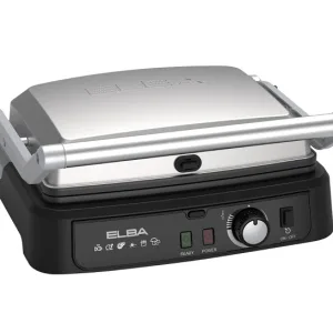 Elba Stainless Steel Sandwich Maker and Contact Grill 2000 W · EL62-4STAINLESS