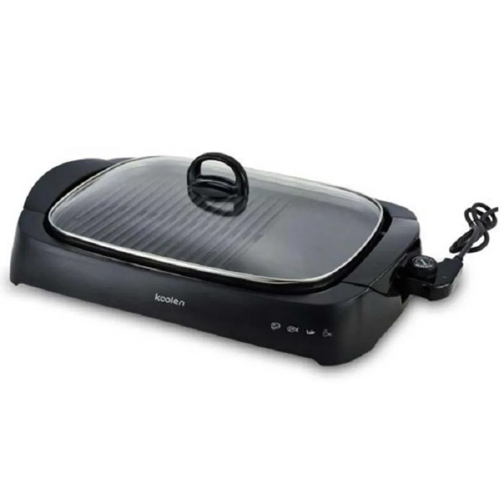 Kolin Electric Grill 2000 W with Glass Lid, Made in China · 816103001