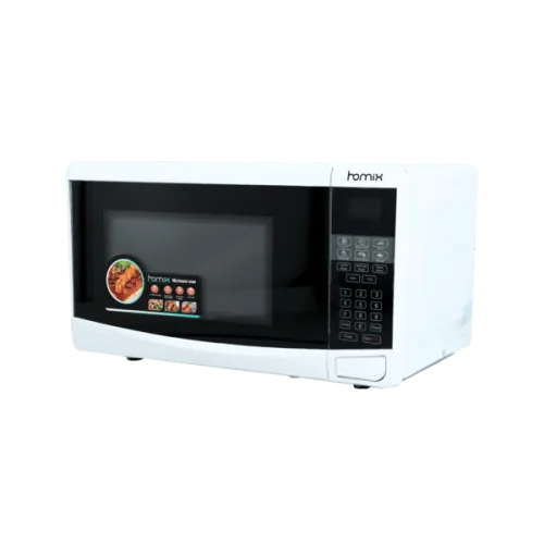 Homex Electric Microwave 20 L, 700 W, Digital, White and Black · 67185
