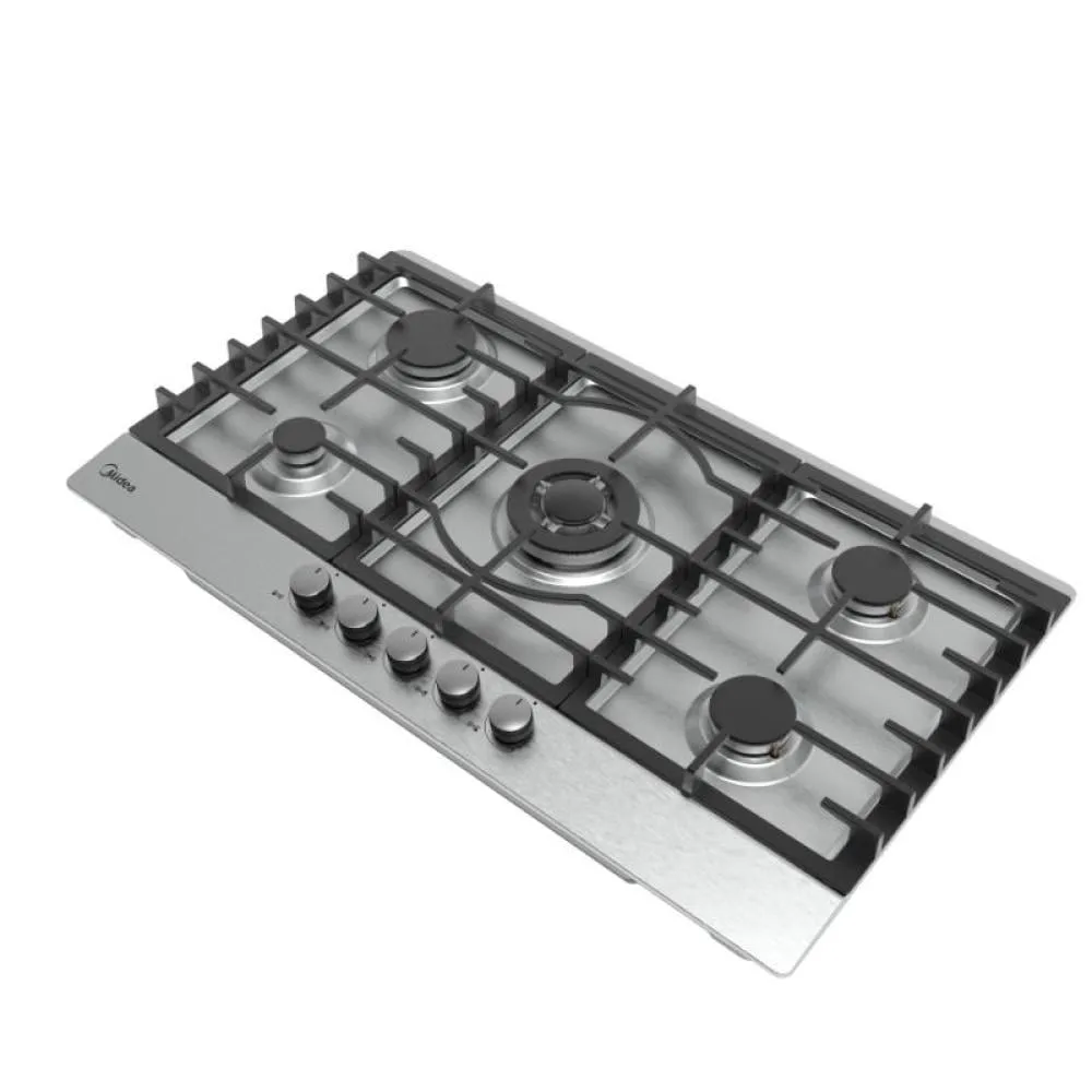 Midea Built-in Gas Hob 90 cm – Auto Ignition, 5 Burners with Function · 90SQ005 | Display unit, sold as is
