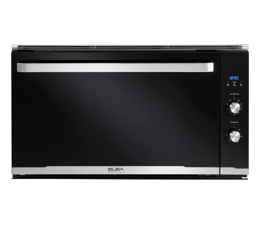 Elba Elio Built-in Oven 90 cm, Electric, Electronic Touch 90 cm, 9 Functions, Digital Door · ASELIO910