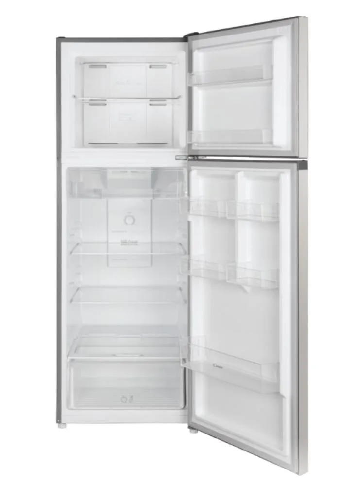 Candy Top-Freezer Refrigerator, Silver, 12.3 cu ft · CDG1T617DS KSA