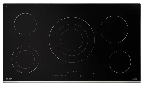Elba Built-in Ceramic Hob 90 cm, Electric, 5 Touch-Control Zones · EVC 906 XF