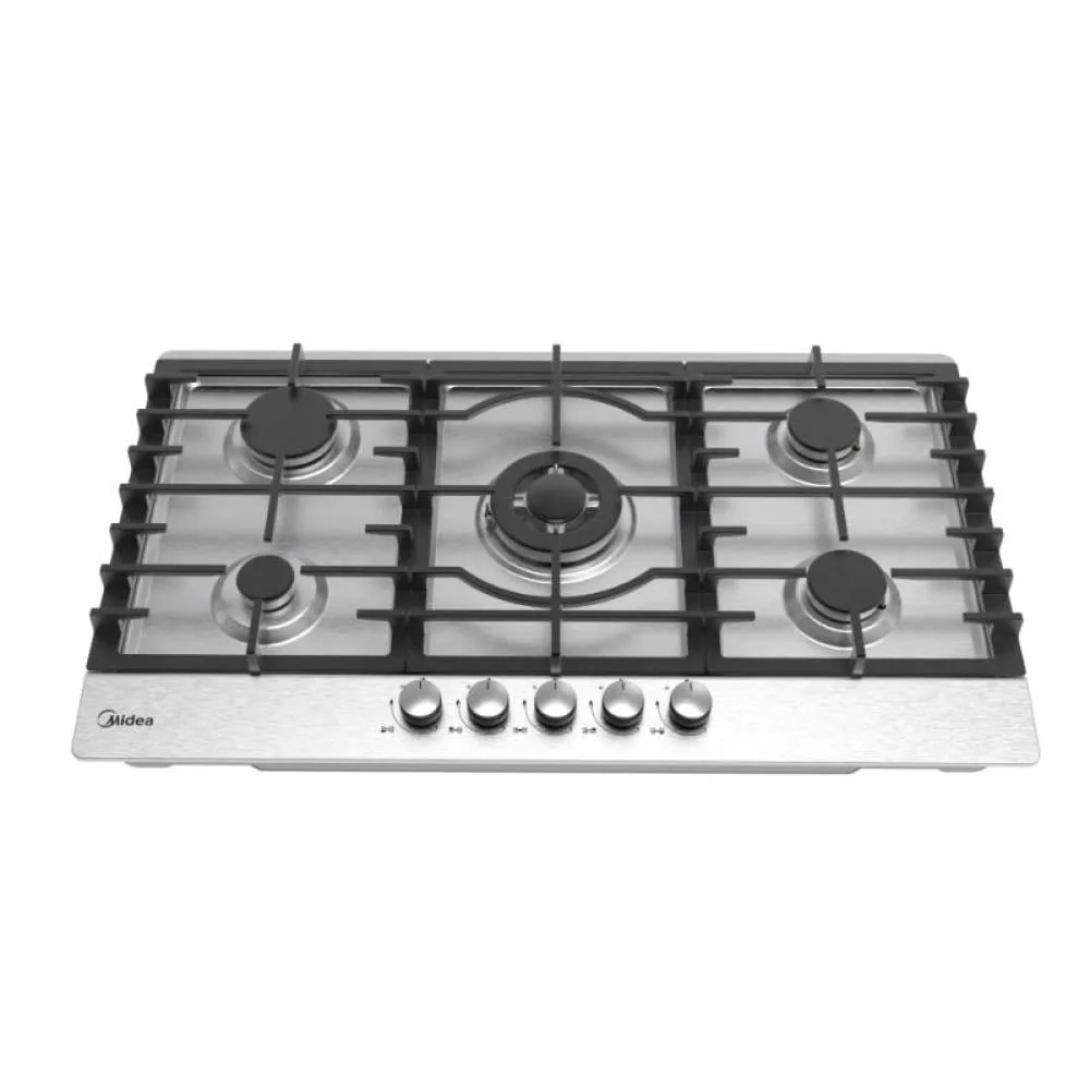 Midea Built-in Gas Hob 90 cm – Auto Ignition, 5 Burners with Function · 90SQ005 | Display unit, sold as is