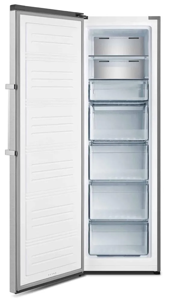 Hisense Single-Door Freezer, Stainless Steel, 9.2 cu ft, Energy Efficiency D, Net Capacity 260 · FV35W2NL