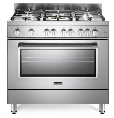 Elba Freestanding Gas Cooker 90 cm, 5 Burners, 90 cm, Double Burner · EX965FGSA