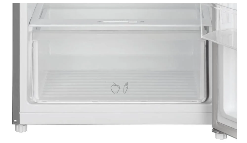 Candy Top-Freezer Refrigerator, Silver, 12.3 cu ft · CDG1T617DS KSA