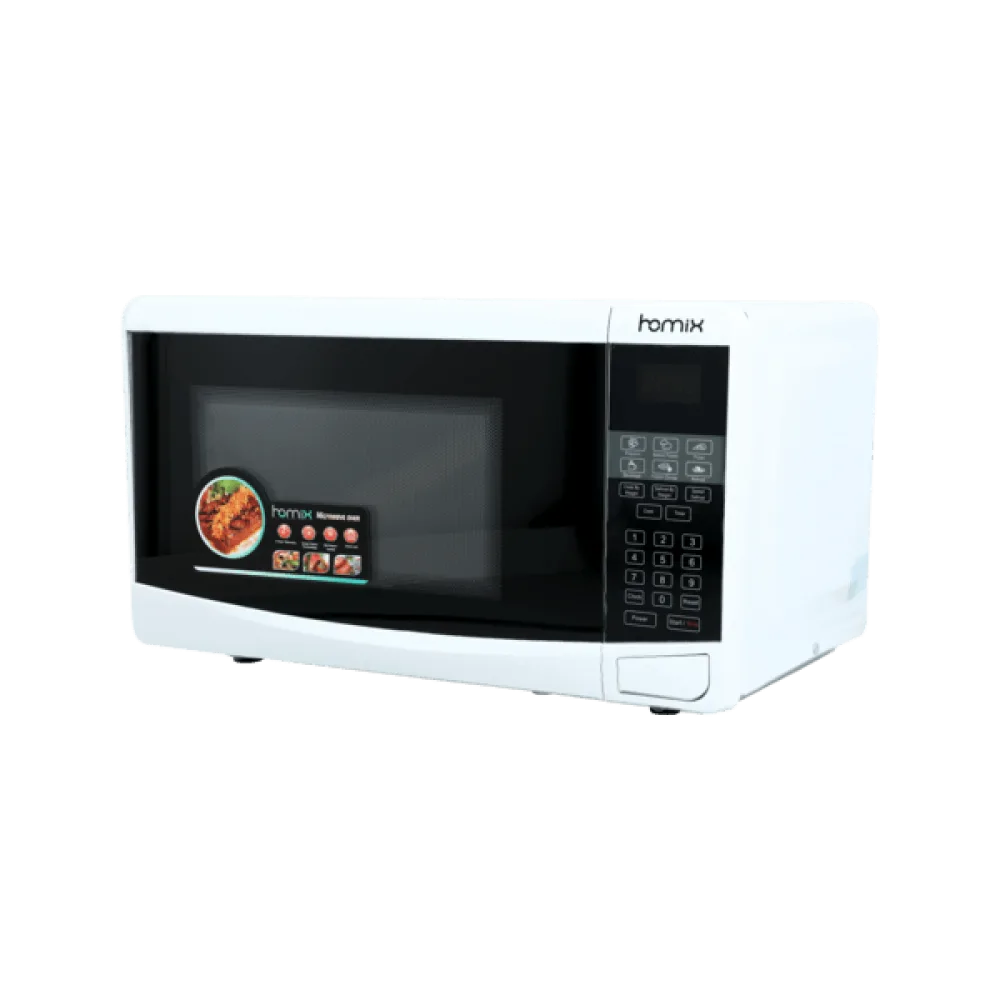 Homex Electric Microwave 20 L, 700 W, Digital, White and Black ยท 67185