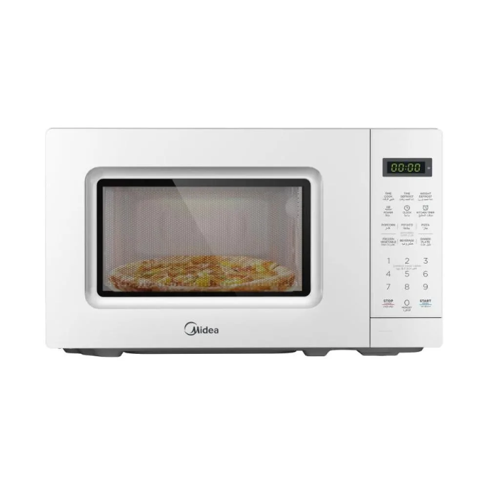 Midea Electric Microwave, White, 20 L, 700 W · EM720C2GSS