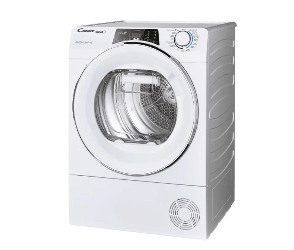 Candy Heat Pump Clothes Dryer 9 kg, White - Wi-Fi - Bluetooth ยท ROH9A2TCEZ/1-19 - Image 3