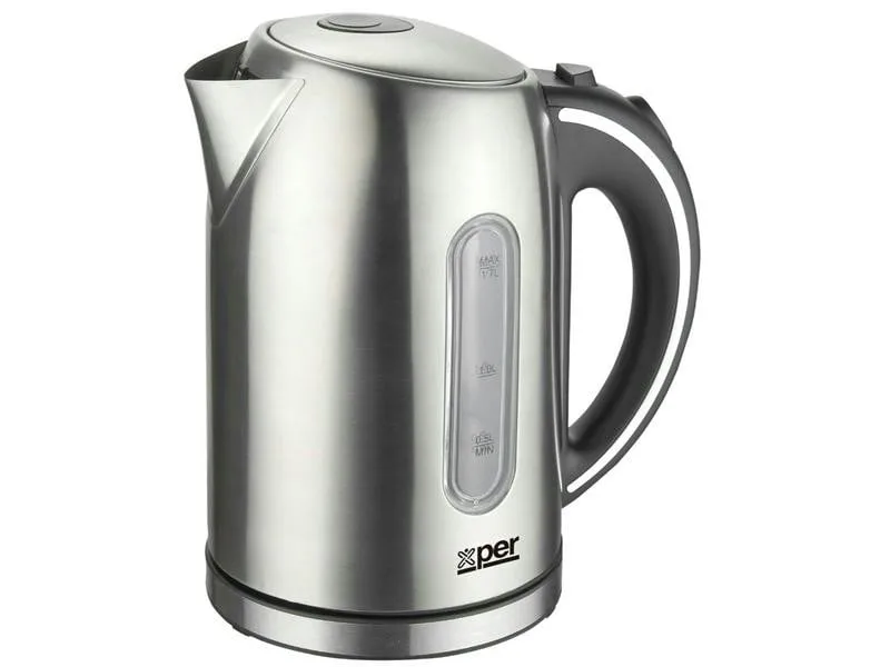 Xper Water Kettle 2200 W, 1.7 L – Steel, 1.7, LED - Chinese · XPK-SM19