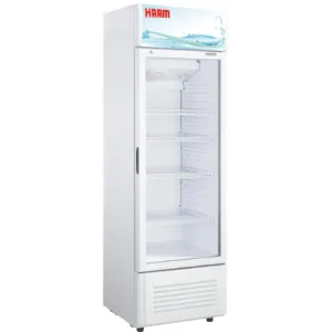 HAM Glass-Door Display Refrigerator 11.9 cu ft, White · HM430WCK-20