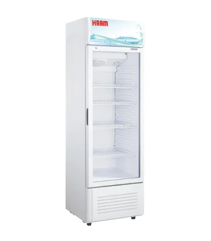 HAM Glass-Door Display Refrigerator 11.9 cu ft, White · HM430WCK-20