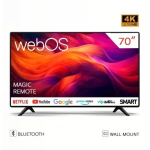 شاشة دبليو بوكس 50 بوصة webOS سمارت 4K UHD - رسيفر داخلي - WBOS50