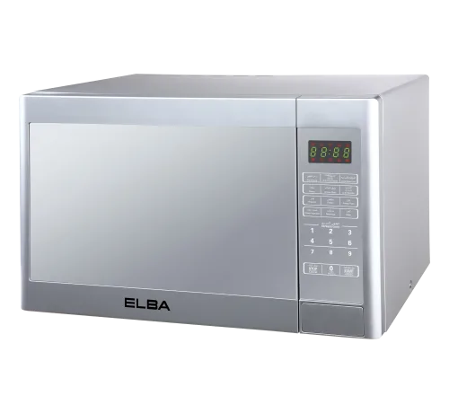 Elba Digital Microwave, Stainless Steel, Mirror Glass, 32 L, Digital + Grill, Made in China ELBA32 | Display unit, sold as is