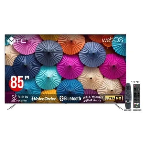 MTC 85-inch Smart TV – WebOS – Magic Remote – UHD – Model MT85UH200WVWOS