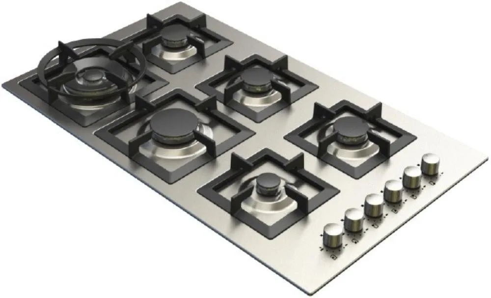 Kitchen Line Built-in Gas Hob 90 cm โ 6 Burners โ Italian โ J6020