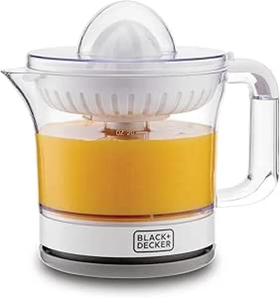 عصارة حمضيات 0 25 واط بلاك اند ديكر 25W CITRUS JUICER 0 صنع في الصين CJ675-B5
