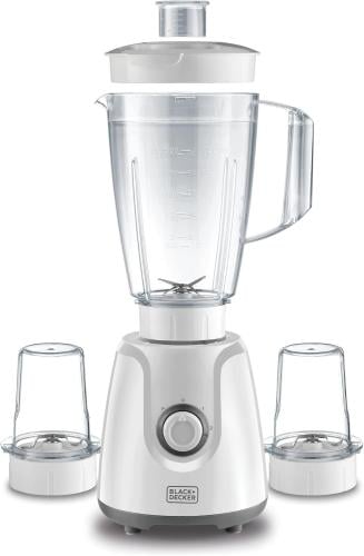 Black+Decker Blender 400 W, 400W BLENDER WITH 2 GRINDER MILLS Made in China BX4000-B5