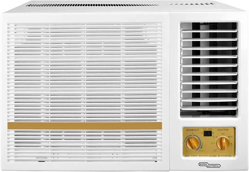 Super General Window AC, 1.5 Ton, Hot & Cold KSGA19AER