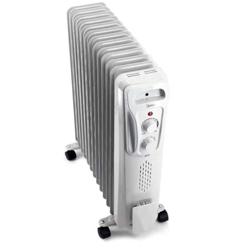 Midea Oil Heater, 13 Fins, 2500 W, Made in China NY251320M