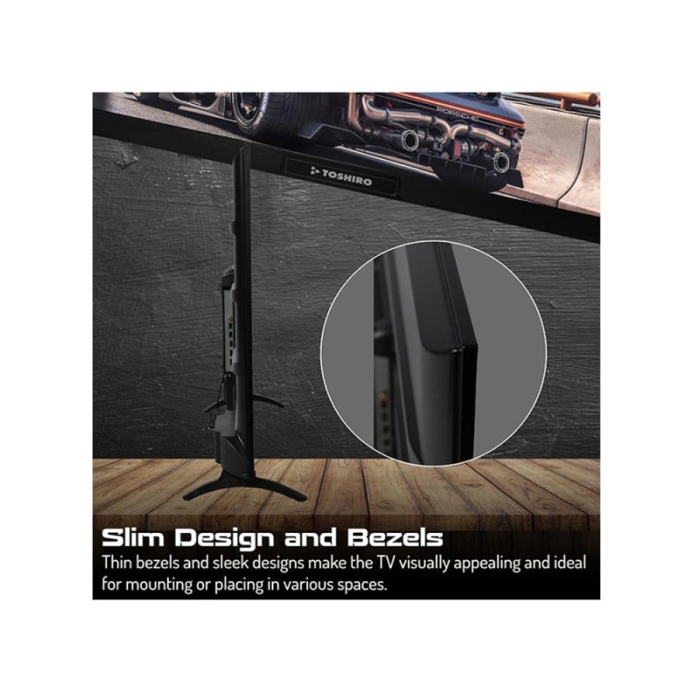 توشيرو شاشة 50 بوصة سمارت - 4K LED - نظام تشغيل أندرويد - TRO4K50SLED4