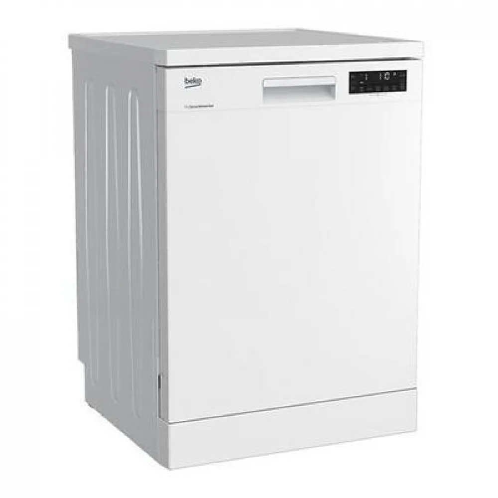 Beko Dishwasher, 6 Programs, 14 Place Settings – White – Made in Turkey DFN16411W