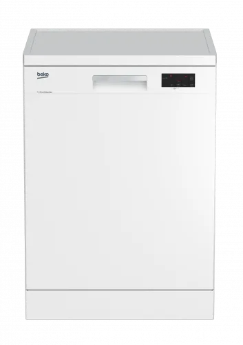 Beko Dishwasher, 6 Programs, 14 Place Settings – White – Made in Turkey DFN16411W