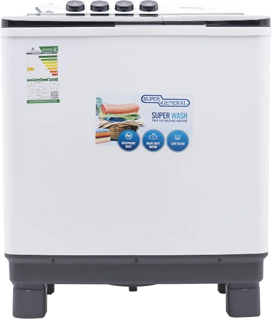 Super General Twin-Tub Washing Machine 10 kg KSGW105N