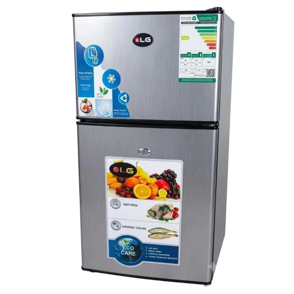 KLG Refrigerator – 2 cu ft – 57 L – Silver – KLG-120DR