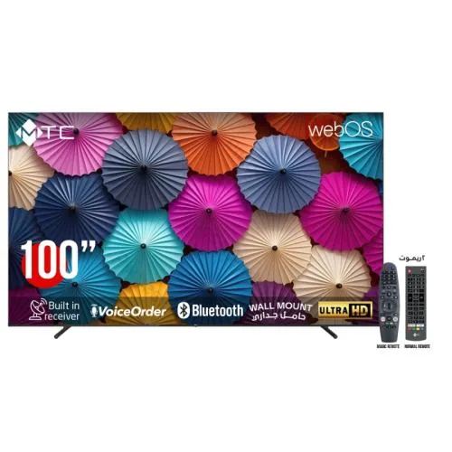 MTC 100-inch Smart TV – WebOS – Magic Remote – UHD – Model MT100UH200WVWOS