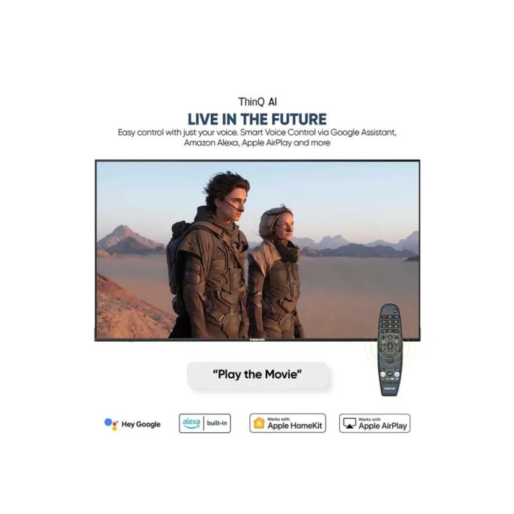 Nikai 100-inch Smart TV, WebOS, UHD-4K, Model NIK100MEU4STNA