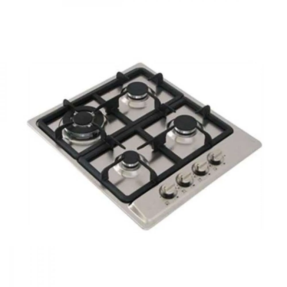 Kitchen Line Hob, 4 Burners, 60 cm, Gas, Continuous Heavy Grates, Italian G4014
