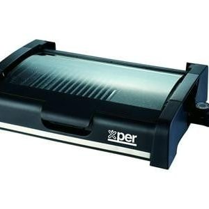 Xper Health Grill 1650 W, Granite Surface, Low Smoke, Black, Made in China XPGR-102M