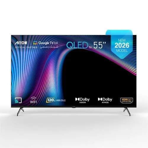 Arrow 55-inch Smart TV – 4K QLED – Google TV – Model RO-55LCQ120