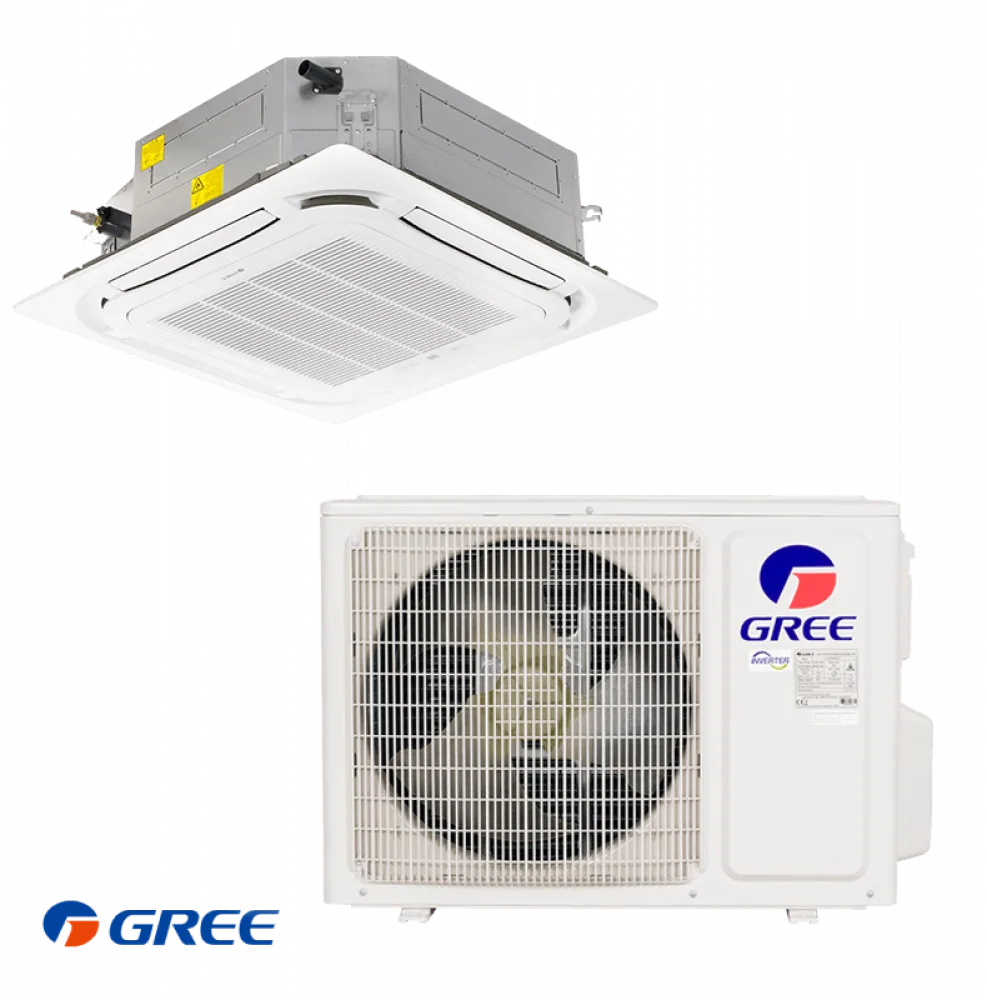 Gree Cassette AC 22300 BTU, Hot & Cold – Inverter – GUD24T1/B-S(S)